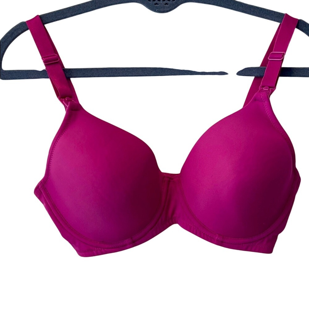 Nursing Bra Fushia Underwire 34D
